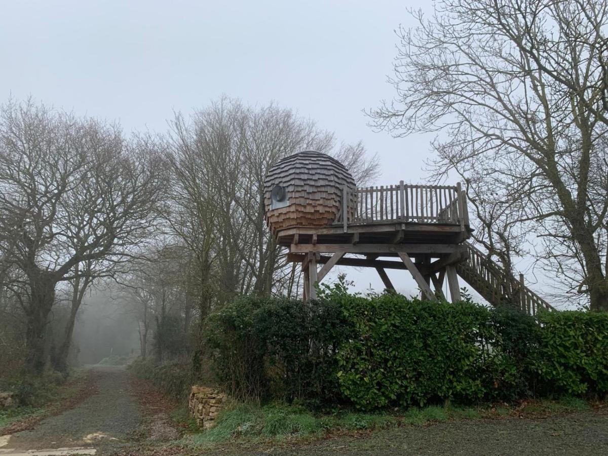 La Ville Es Renais - Ferme Et Maison D'Hotes Insolite Erquy Eksteriør billede