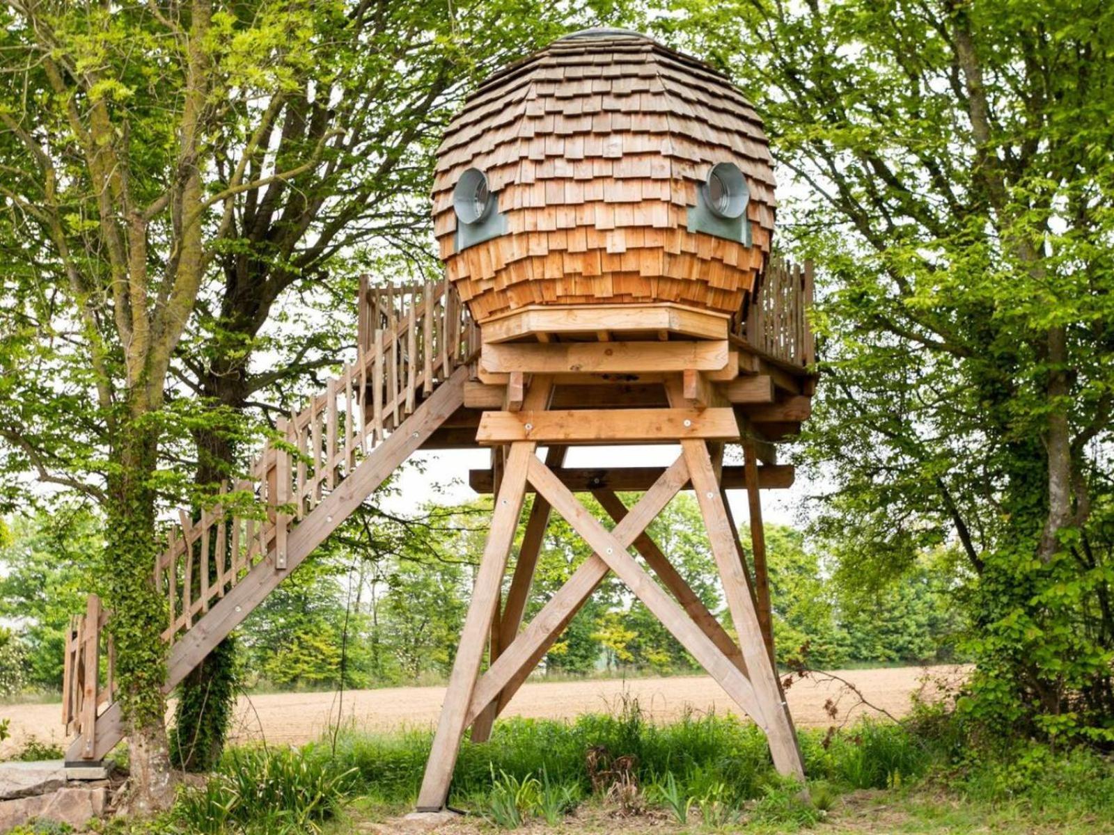 La Ville Es Renais - Ferme Et Maison D'Hotes Insolite Erquy Eksteriør billede