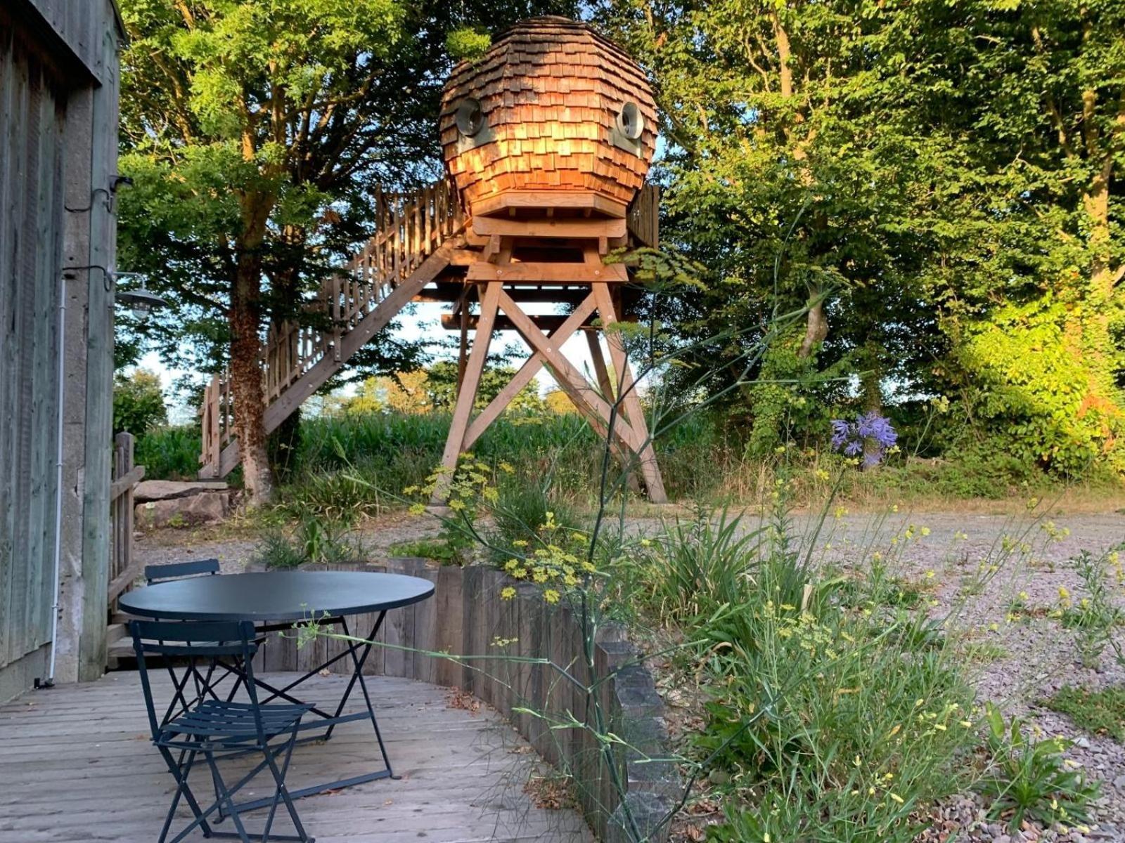 La Ville Es Renais - Ferme Et Maison D'Hotes Insolite Erquy Eksteriør billede
