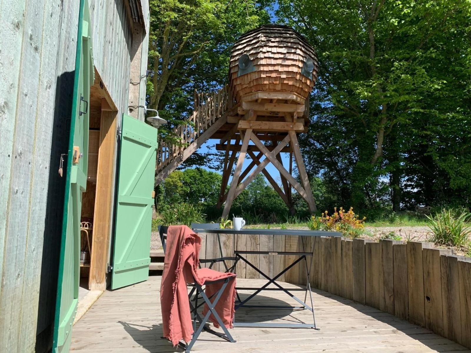 La Ville Es Renais - Ferme Et Maison D'Hotes Insolite Erquy Eksteriør billede