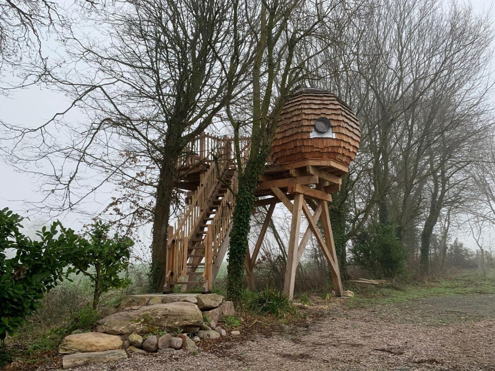 La Ville Es Renais - Ferme Et Maison D'Hotes Insolite Erquy Eksteriør billede